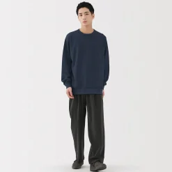 Discount Muji Camiseta de manga larga y tejido waffle Quick Dry para hombre