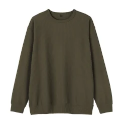 Discount Muji Camiseta de manga larga y tejido waffle Quick Dry para hombre