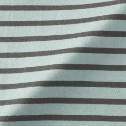 Discount Muji Camiseta de media manga, algodón grueso y cuello barco para mujer