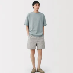Discount Muji Camiseta de tejido waffle y Quick Dry para hombre