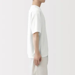 Discount Muji Camiseta de tejido waffle y Quick Dry para hombre