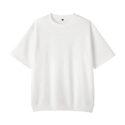 Discount Muji Camiseta de tejido waffle y Quick Dry para hombre