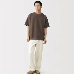 Discount Muji Camiseta de tejido waffle y Quick Dry para hombre