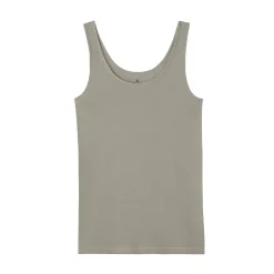 Outlet Muji Camiseta interior ligera de algodón absorbente de humedad para mujer