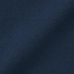 Muji Camiseta manga larga con cuello redondo de algodón cálido y lana para hombre