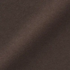 Muji Camiseta manga larga con cuello redondo de algodón cálido y lana para hombre