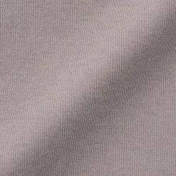 Muji Camiseta manga larga con cuello redondo de algodón cálido y lana para hombre