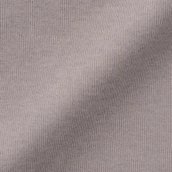 Muji Camiseta manga larga con cuello redondo de algodón cálido y lana para hombre