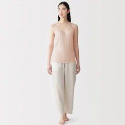 Hot Muji Camisola con sujetador de mezcla de lyocell
