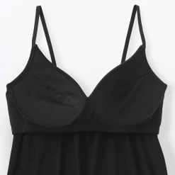 Hot Muji Camisola con sujetador de mezcla de lyocell