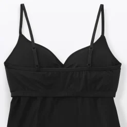 Hot Muji Camisola con sujetador de mezcla de lyocell