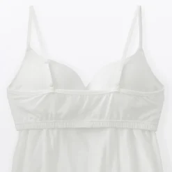 Hot Muji Camisola con sujetador de mezcla de lyocell