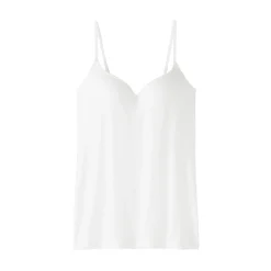 Hot Muji Camisola con sujetador de mezcla de lyocell