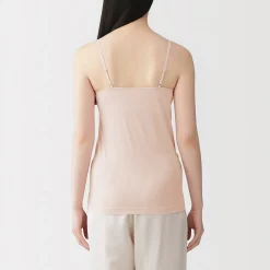 Hot Muji Camisola con sujetador de mezcla de lyocell