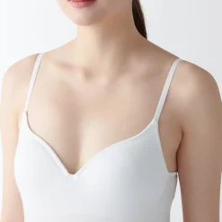 Hot Muji Camisola con sujetador de mezcla de lyocell.