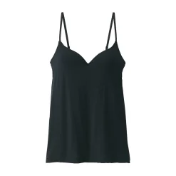 Hot Muji Camisola con sujetador de mezcla de lyocell.