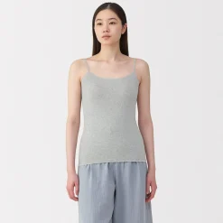 Outlet Muji Camisola de punto elástico para mujer