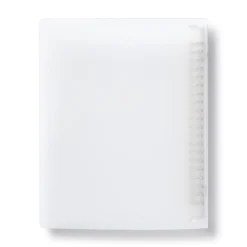 Sale Muji Carpeta de anillas de polipropileno tamaño A5 20 con agujeros