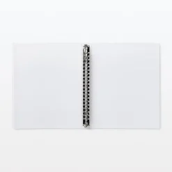 Sale Muji Carpeta de anillas de polipropileno tamaño A5 20 con agujeros