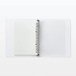 Sale Muji Carpeta de anillas de polipropileno tamaño A5 20 con agujeros