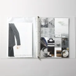 Discount Muji Carpeta de anillas de polipropileno tamaño A4 con 30 agujeros