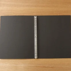 Hot Muji Carpeta de papel reciclado de 30 anillos A4