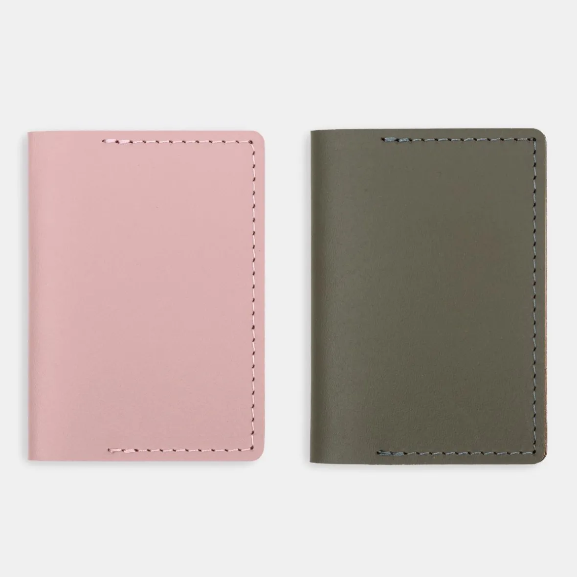 Sale Muji Cartera de viaje de cuero reciclado - Rosa