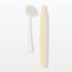 New Muji Cepillo de dientes con cabezal intercambiable ‐ Cerda ancha mediana