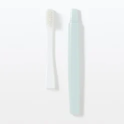 Hot Muji Cepillo de dientes con cabezal intercambiable ‐ Cerda mediana