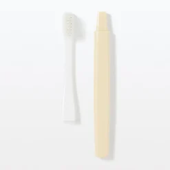 Hot Muji Cepillo de dientes con cabezal intercambiable ‐ Cerda mediana