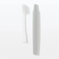 Hot Muji Cepillo de dientes con cabezal intercambiable ‐ Cerda mediana