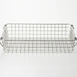 Outlet Muji Cesta de acero inoxidable M (baja) 37 x 26 x 8 cm