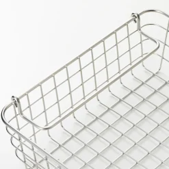 Outlet Muji Cesta de acero inoxidable M (baja) 37 x 26 x 8 cm