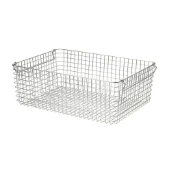 Sale Muji Cesta de alambre de acero inoxidable 51 x 37 x 18 cm