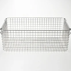 Sale Muji Cesta de alambre de acero inoxidable 51 x 37 x 18 cm