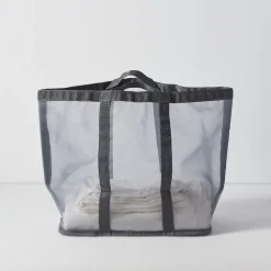 Sale Muji Cesta de la ropa de malla de nailon