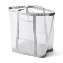 Sale Muji Cesta de la ropa de malla de nailon