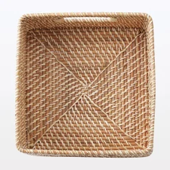 Muji Cesta de ratán con asa W35xD36xH16cm