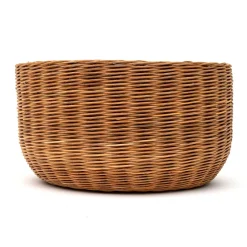 Online Muji Cesta de ratán tejida ‐ redonda, L