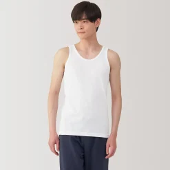 Sale Muji Chaleco de algodón que absorbe la humedad para hombre