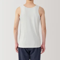 Sale Muji Chaleco de algodón que absorbe la humedad para hombre