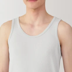 Sale Muji Chaleco de algodón que absorbe la humedad para hombre