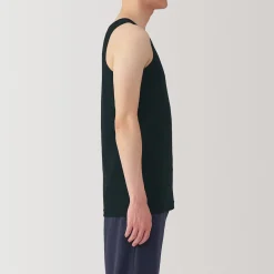 Sale Muji Chaleco de algodón que absorbe la humedad para hombre