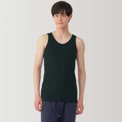 Sale Muji Chaleco de algodón que absorbe la humedad para hombre