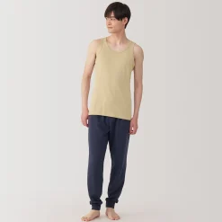 Sale Muji Chaleco de algodón que absorbe la humedad para hombre