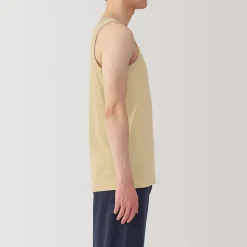 Sale Muji Chaleco de algodón que absorbe la humedad para hombre