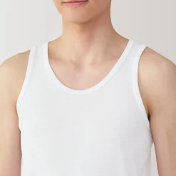 Sale Muji Chaleco de algodón que absorbe la humedad para hombre