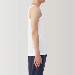 Sale Muji Chaleco de algodón que absorbe la humedad para hombre