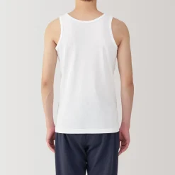 Sale Muji Chaleco de algodón que absorbe la humedad para hombre
