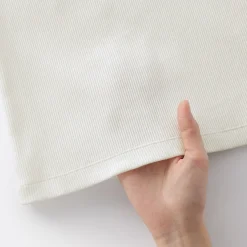 Outlet Muji Chaleco de canalé para mujer